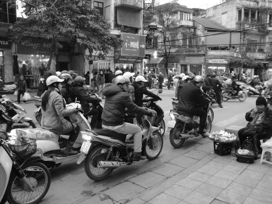 Hanoi is very busy!