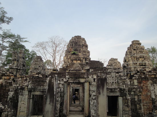 Einer der vielen Tempel beim Angkor Wat!
