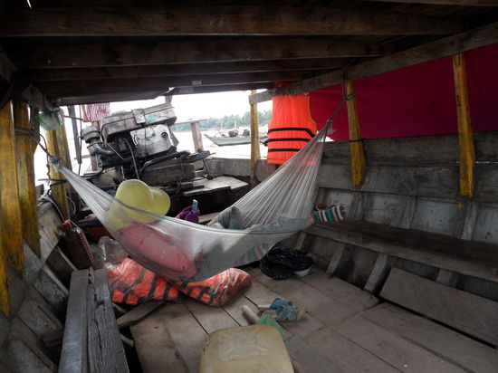 die sehr vertrauenserweckende Faehre  hat aber alles super geklappt!