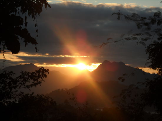 Sonnenuntergangsstimmung