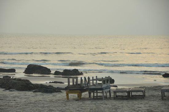 der Abend bricht an.....