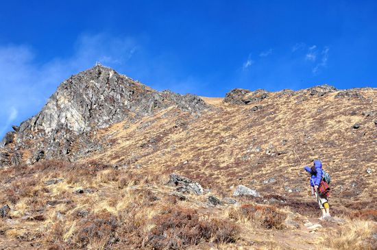 da oben war ich doch gerade noch....