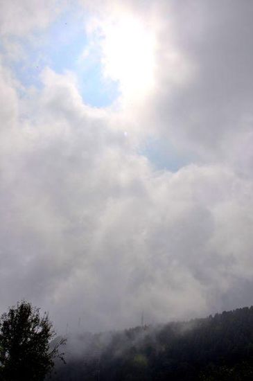 Nebelwolken....