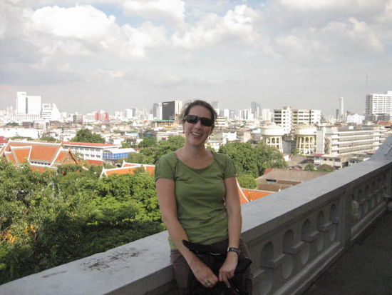 Blick vom Golden Mount auf Bangkok
