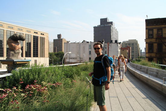 Entspannung im High Line Park