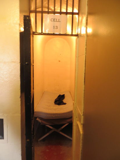 Einzelzelle - es gab aber auch die private deluxe Zweierzimmer