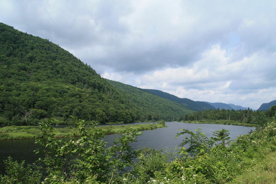 Parc National de la Jacques Cartier  30 min. nördlich von Quebéc Cité