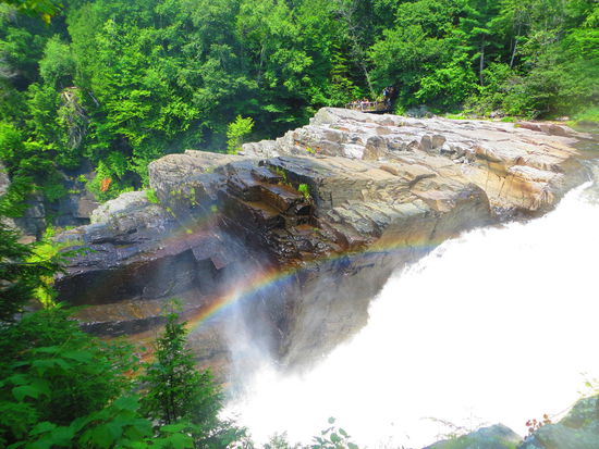 Sanct Anne Canyon auf dem Weg von Quebéc City nach Tadoussac