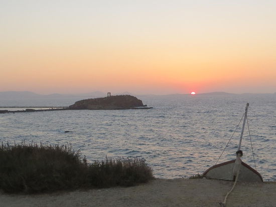 Blick auf den Apollon Tempel