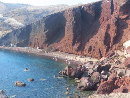 Der rote Strand