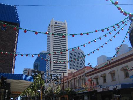 Weihnachtsstimmung? in Perth