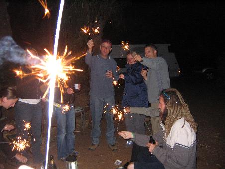 00:00 h im bushcamp