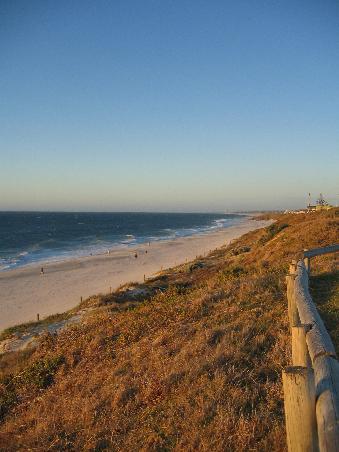cottesloe beach in der abendsonne