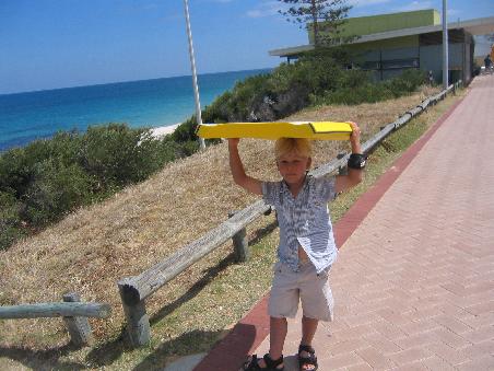 unser kleiner surfer tim