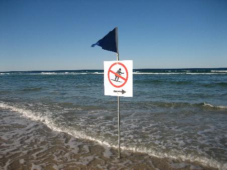 Hier bitte nicht surfen!