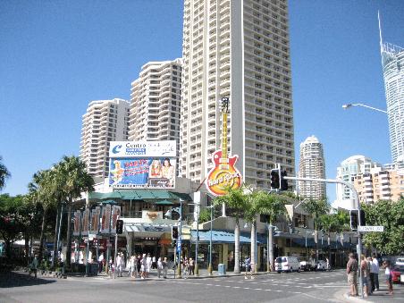 Auch ein hard Rock Cafe darf hier nicht fehlen