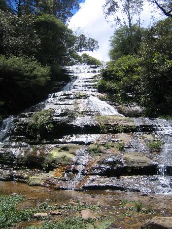 ein kleiner wasserfall