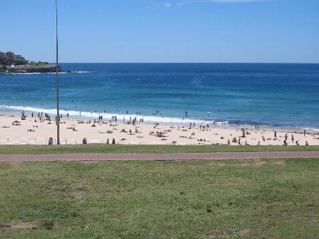 Bondi Beach- noch ohne Mallorca Stimmung, oder die Ruhe vorm Sturm