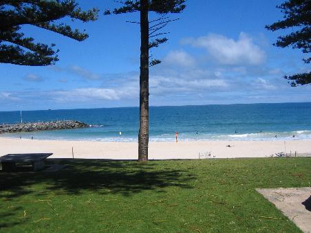 auch in cottesloe am strand