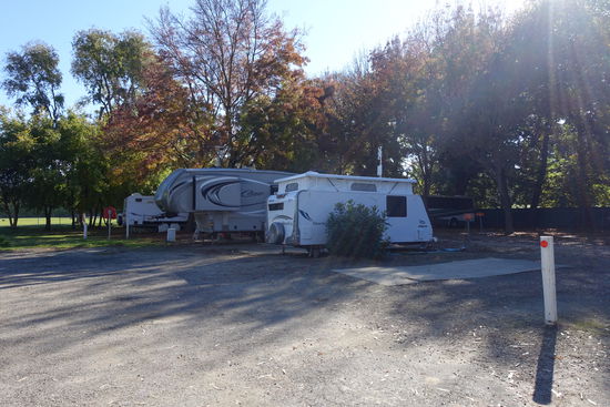 Der erste Stellplatz