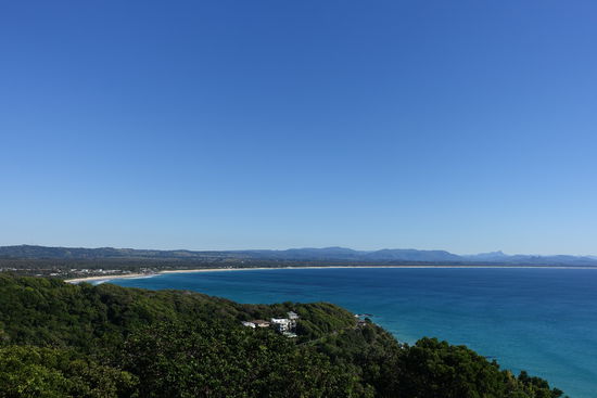 Blick in Richtung Byron Bay