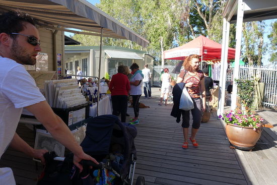 Sunday Market an der Noosa Marina