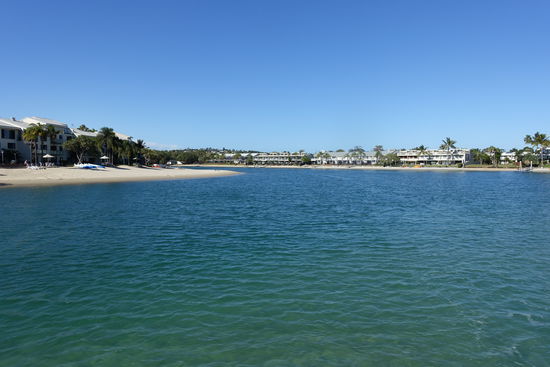 Wohngebiete in der Lagune