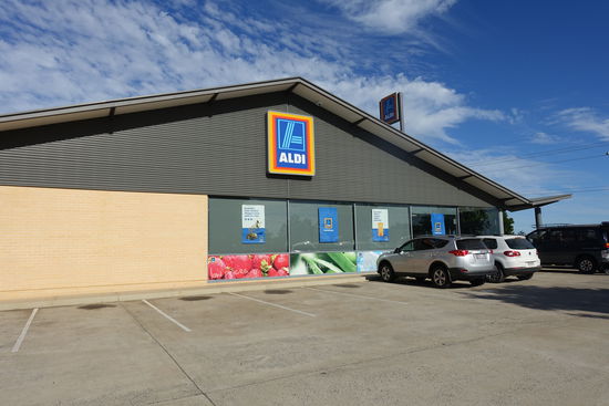 Noch schnell bei Aldi die Vorräte aufgestockt, dann ging es weiter