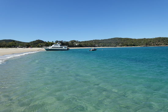 Ankunft Great Keppel Island