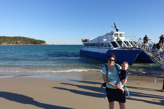 Gegen 16:00 haben wir die schöne Insel wieder verlassen