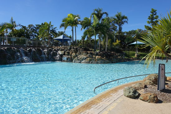 Einfach traumhaft und morgens um elf waren wir die einzigen. Die Einheimischen hatten ja noch Schule 