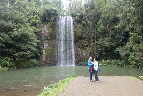 Millaa Millaa Falls, einladend zum Baden.