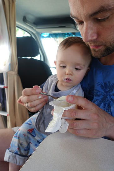 Joghurt geht immer - sagt Opa auch