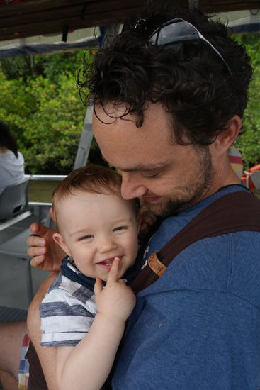 Emil ist schon gespannt auf die Krokodile