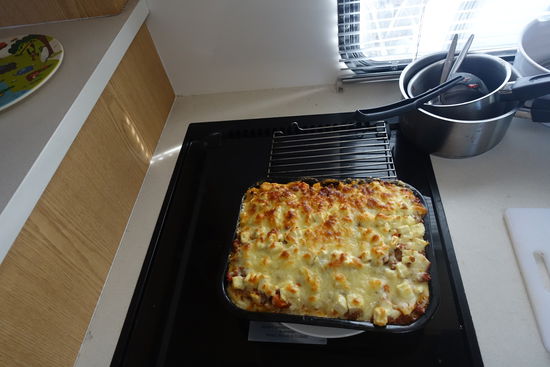 Davon konnte Emil nicht genug kriegen: Süßkartoffel-Schafskäseauflauf�