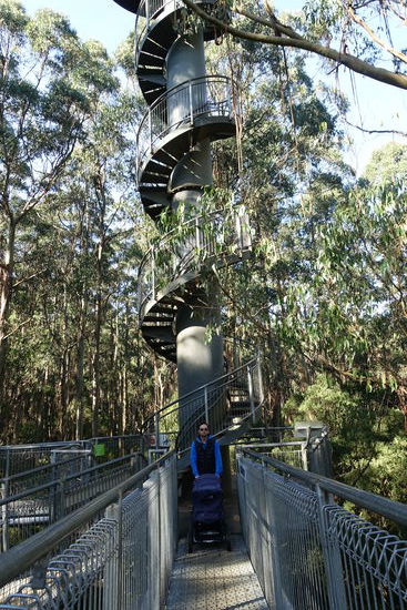 In schwindelerregender Höhe