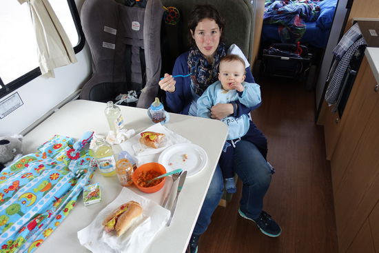 Hot  Dog am Brighton Beach