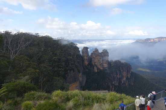 Die THREE Sisters vom Ecco Point Lookout