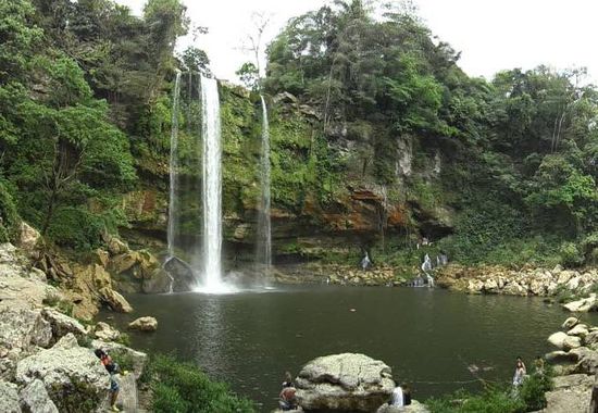 Misol-Ha (ca. 35m hoch)