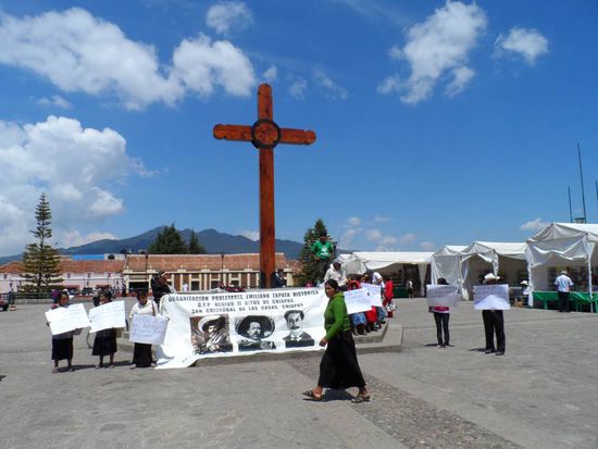 Demo in San Cristobal