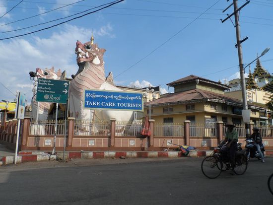 "Take care tourists"