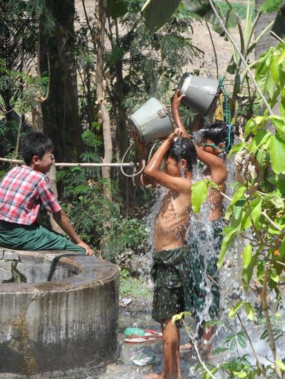 Ahhhh da haette ich doch gerne mit den Jungs getauscht, es war soooooooooo heiss