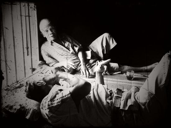 Aber vorher noch ein bisschen relaxen