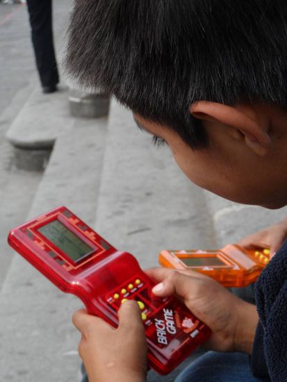 Tetris ist auch in Guatemala bekannt