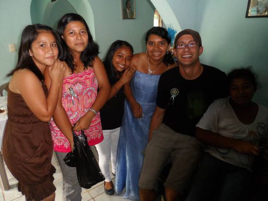 und alle wollen ein Foto mit dem Gringo