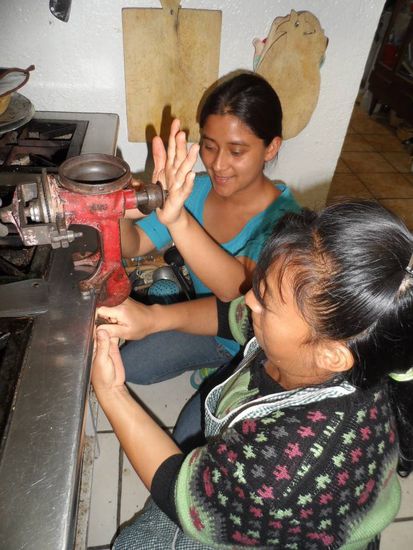 Schritt 4: Kakaopresse (deutsches Fabrikat) befestigen