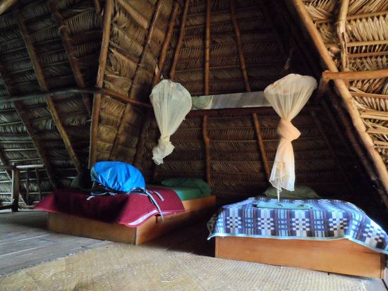 Mein Bett - bei einem Preis von 5Euro kann man sich nicht beschweren 