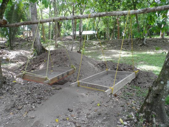 Hier laufen gerade noch Ausgrabungen.