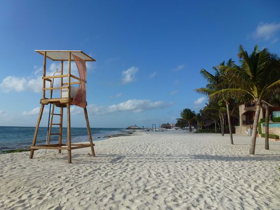 so leer ist es hier nur um 7h morgens