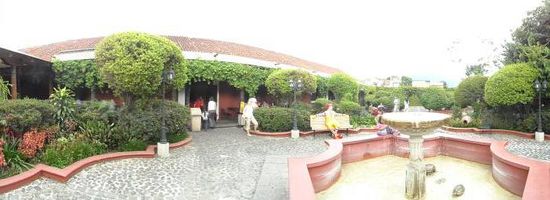 Und ein super chilliger Innenhof